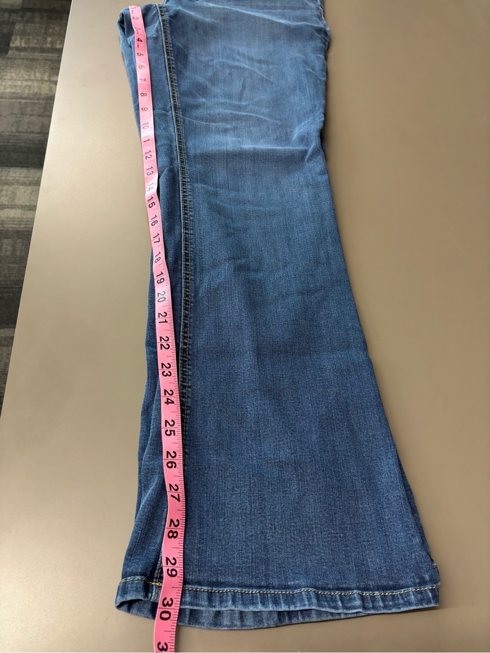 Democracy Kathryn Ab Solution Itty Bitty Bootcut Dark Jean - Picture 8 of 8